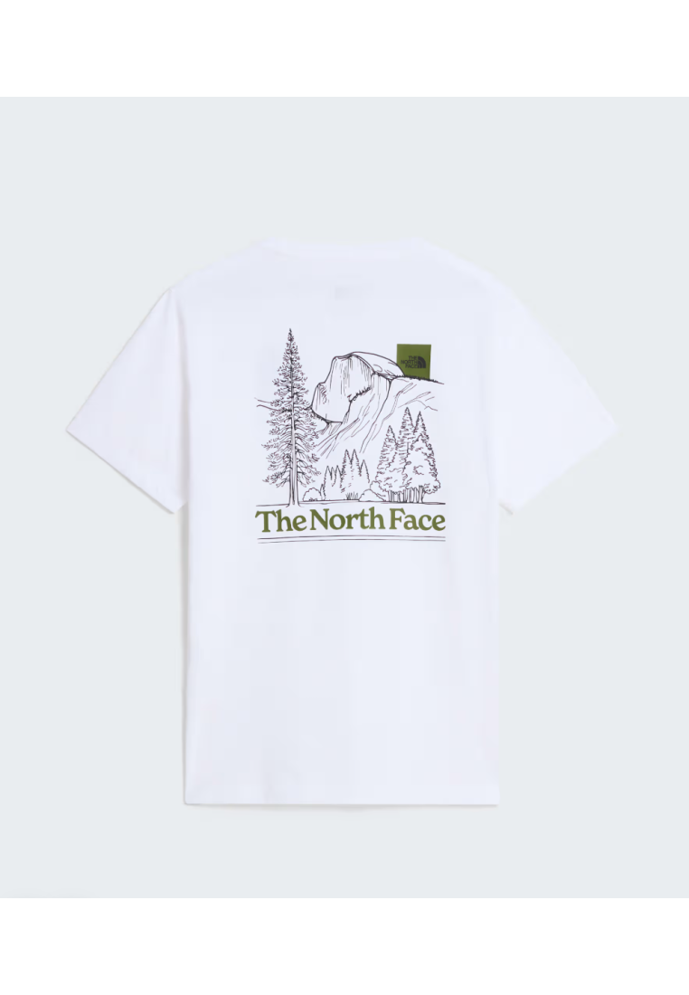 The North Face M Monte Regular Ss Tee Graphic Tnf White