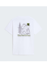 The North Face M Monte Regular Ss Tee Graphic Tnf White
