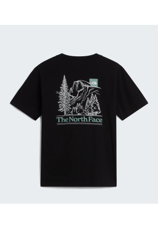 The North Face M Monte Regular Ss Tee Graphic Tnf Black