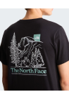 The North Face M Monte Regular Ss Tee Graphic Tnf Black