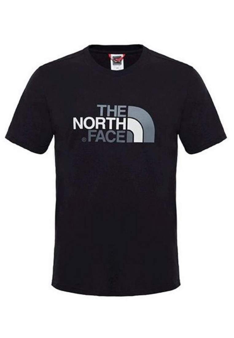 the north face m ss easy tee tnf black tnf black