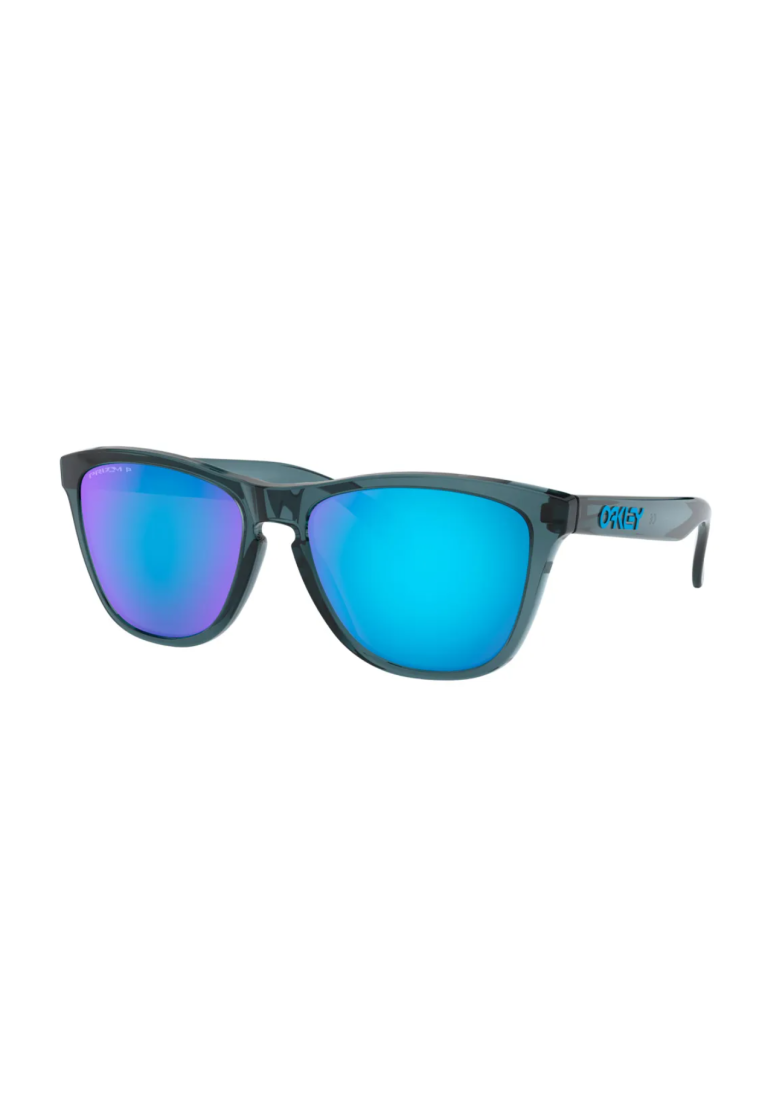 Oakley Frogskins Crystal Black Prizm Sapphr Irid Polar