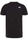 the north face ss simple dome tee tnf black