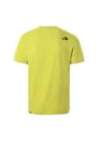 the north face m s/s simple dome te citronelle green