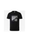 the north face y ss box tee junior tnf black stripe