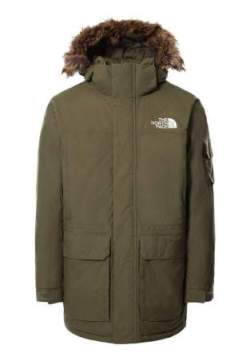the north face m rec mcmurdo jkt burnt olive green