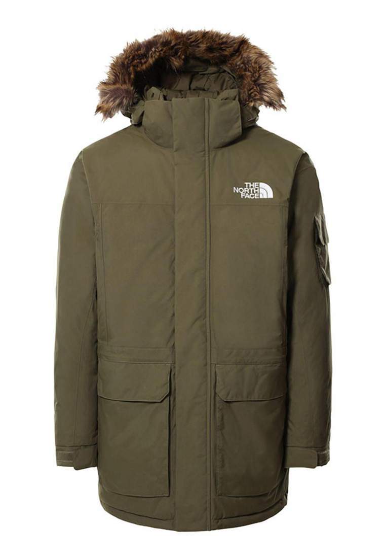 the north face m rec mcmurdo jkt burnt olive green