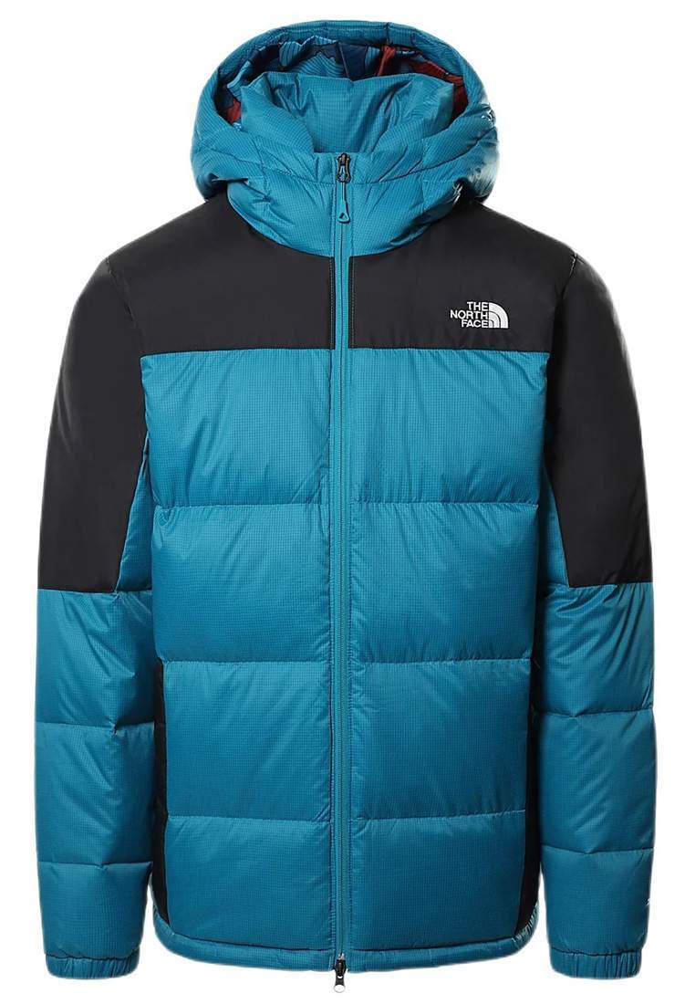 the north face diablo dwn hood enamelbl tnfblk