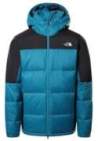 the north face diablo dwn hood enamelbl tnfblk