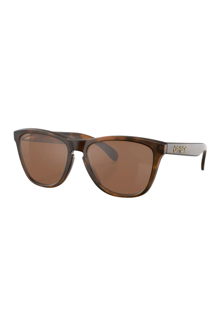 Oakley Frogskins Matte Brown Tortoise Prizm Tungsten
