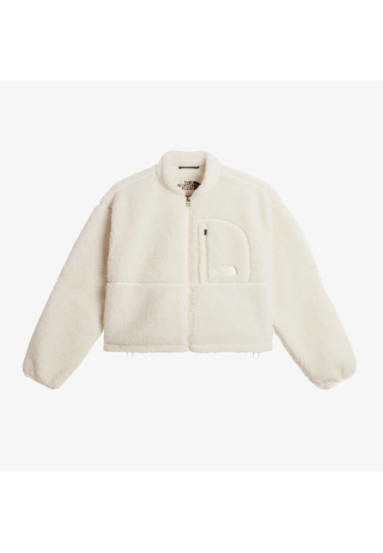 The North Face W Extreme Pile 2 Full Zip Jacket White Dune White Dune