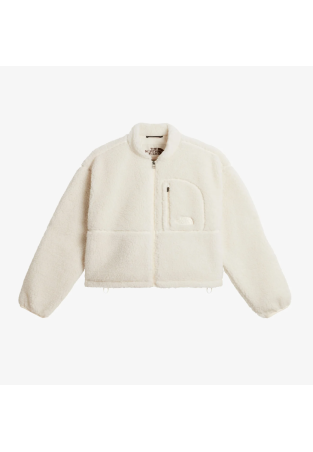 The North Face W Extreme Pile 2 Full Zip Jacket White Dune White Dune