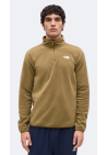 The North Face M Glacier Fleece 1/4 Zip Jacket Caraway Seed