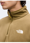 The North Face M Glacier Fleece 1/4 Zip Jacket Caraway Seed