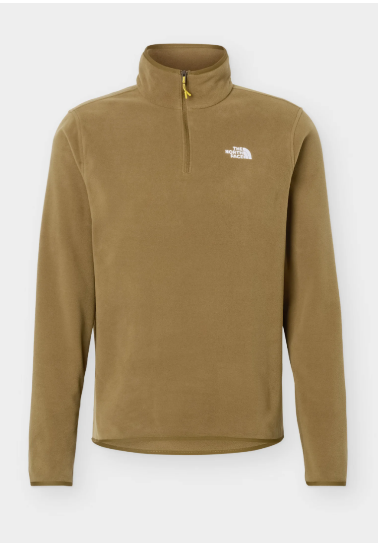 The North Face M Glacier Fleece 1/4 Zip Jacket Caraway Seed