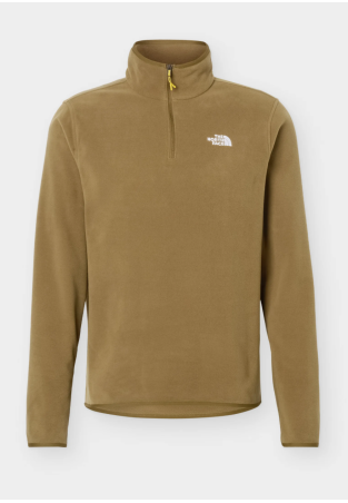 The North Face M Glacier Fleece 1/4 Zip Jacket Caraway Seed