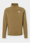 The North Face M Glacier Fleece 1/4 Zip Jacket Caraway Seed