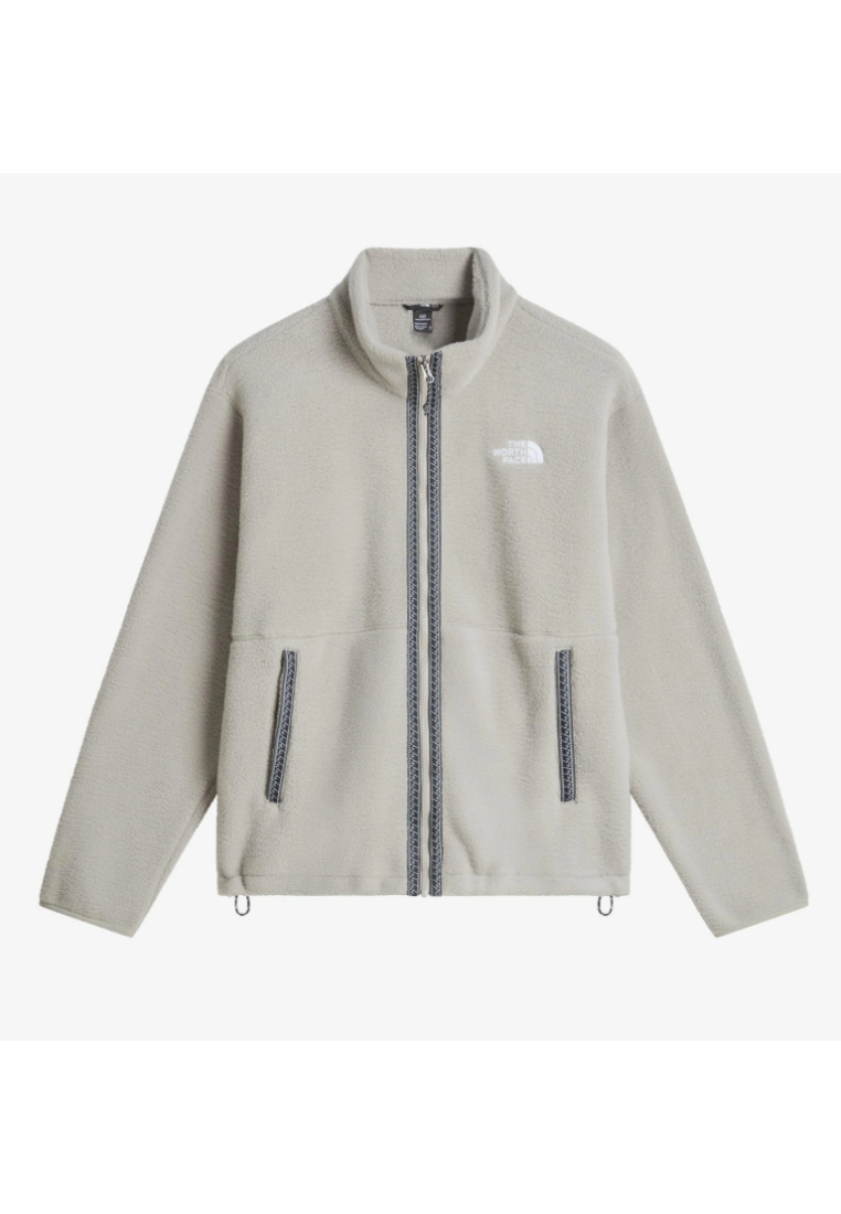 The North Face M Tnf Fleeski Full Zip Jacket Stone Slab