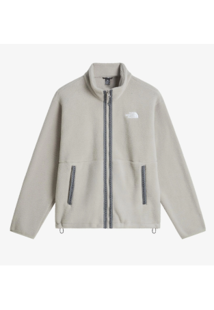 The North Face M Tnf Fleeski Full Zip Jacket Stone Slab