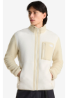 The North Face M Yumiori Full Zip White Dune Desert Stone