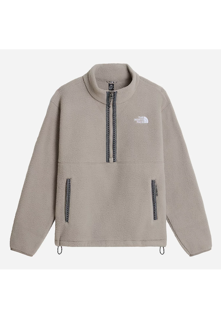 The North Face M Tnf Fleeski 1/4 Zip Po Stone Slab