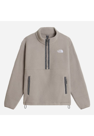 The North Face M Tnf Fleeski 1/4 Zip Po Stone Slab
