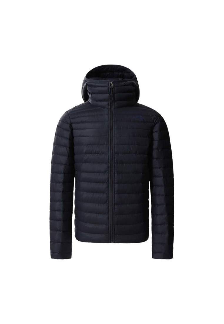 the north face stretch down hoodi aviator navy