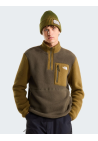 The North Face M Yumiori 1/4 Zip New Taupe Green Caraway Seed