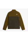 The North Face M Yumiori 1/4 Zip New Taupe Green Caraway Seed