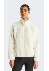 The North Face W Osito Evolve Full Zip Jacket White Dune