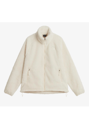 The North Face W Osito Evolve Full Zip Jacket White Dune