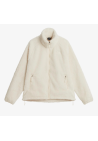 The North Face W Osito Evolve Full Zip Jacket White Dune