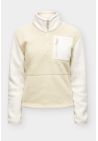 The North Face W Yumiori 1/4 Zip Desert Stone White Dune