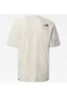 the north face m s/s campen tee vintage white