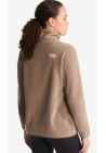 The North Face W Glacier Fleece 1/4 Zip Jacket Garnet