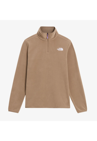 The North Face W Glacier Fleece 1/4 Zip Jacket Garnet