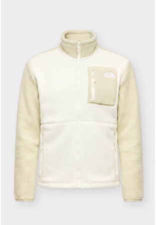The North Face W Yumiori Full Zip White Dune Desert Stone