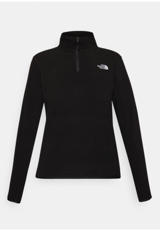 The North Face W Glacier Fleece 1/4 Zip Jacket Tnf Black