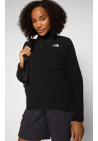 The North Face W Glacier Fleece 1/4 Zip Jacket Tnf Black