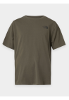 The North Face M Yosemite Oak Box Nse Regular Ss Tee New Taupe Green