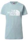 the north face w s/s easy tee tourmaline blue