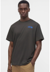 The North Face M Retro Trail Relaxed Ss Tee Anthracite Grey