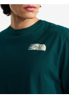 The North Face M Retro Trail Relaxed Ss Tee Pacific Teal