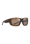 Maui Jim Hcl Amberjack Matte Tortoise With Black