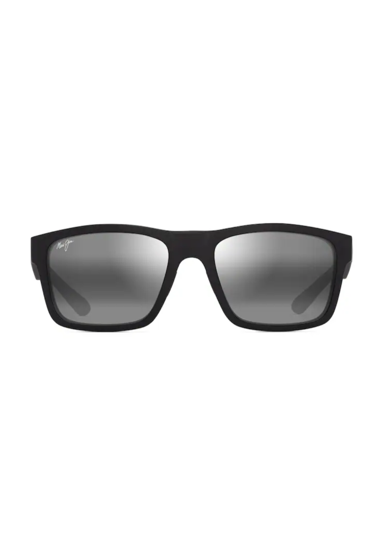 Maui Jim Grey The Flats Matte Black W/Grey
