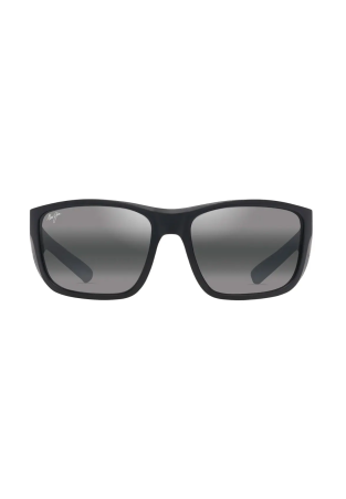 Maui Jim Grey Amberjack Matte Black With Black