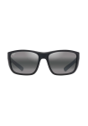 Maui Jim Grey Amberjack Matte Black With Black
