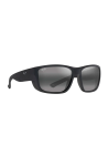 Maui Jim Grey Amberjack Matte Black With Black