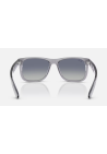 Ray-Ban Justin Rubber Transparent Dark Grey