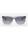Ray-Ban Justin Rubber Transparent Dark Grey
